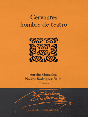 cover image of Cervantes hombre de teatro